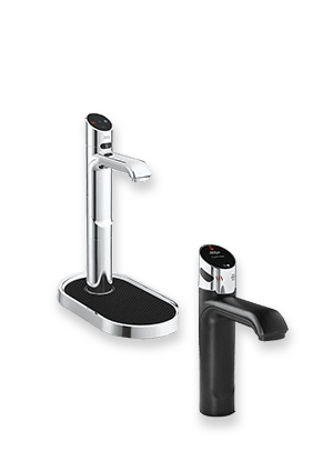 Under counter taps by  Zip HydroTap 